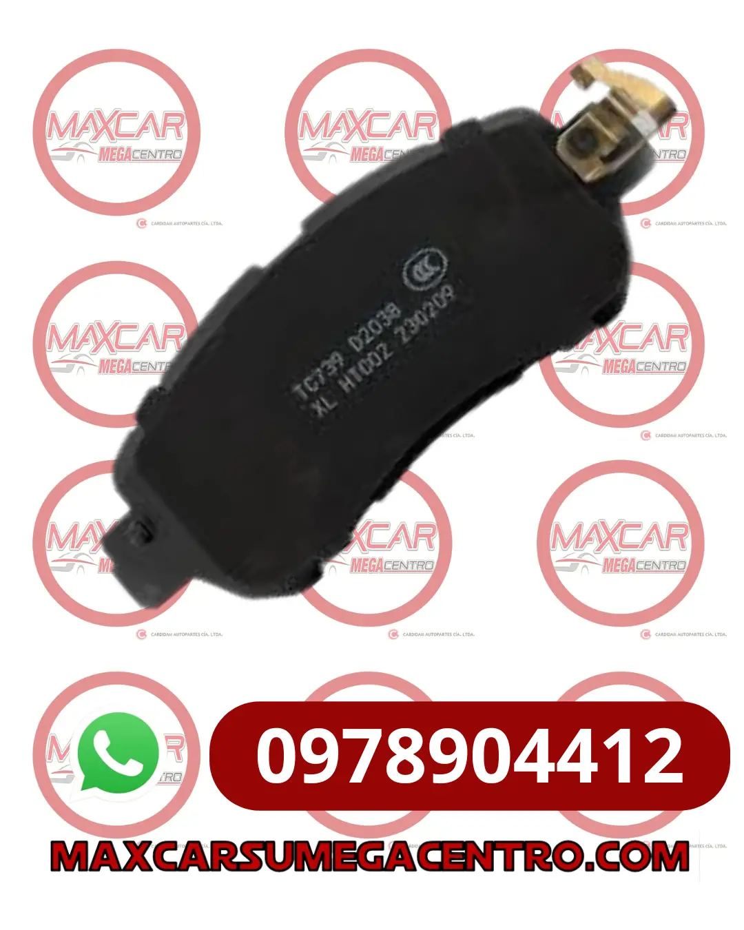 Pf.D2038 Pastilla Freno Frisson Nissan Kicks 2017- Mz 2 19- Versa 20- (Hpbpa0092) 1