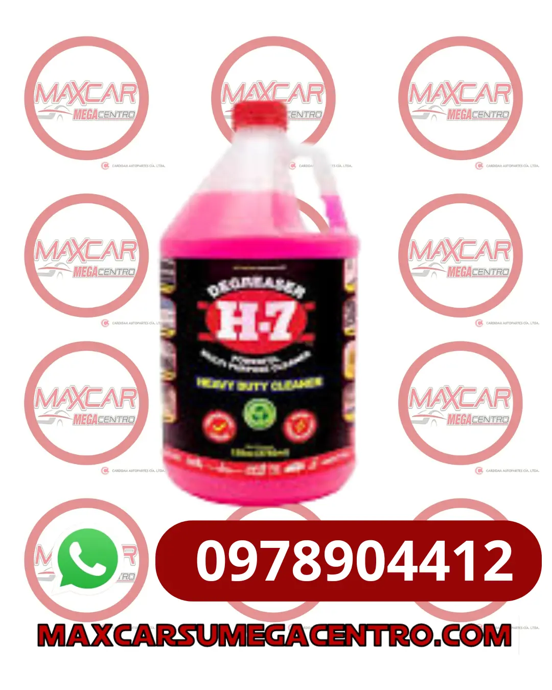 Lim.H7 Galon Desengrasante Liquido Multiuso 1