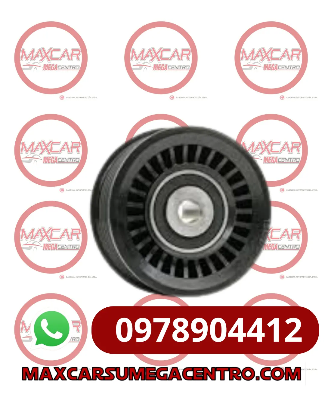 R.Apv3199 Polea Loca Aux Acc Rmc Logan Sandero 1.6 19- (7Pk1051ee)  Qashqai 1.2 (29X65x17)Apv3202 1