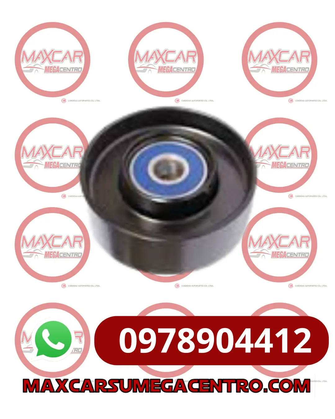 R.Ep258 Polea Loca Aux Acc Rmc Toy Hilux 2.5 2Kd (30X80x12) 1