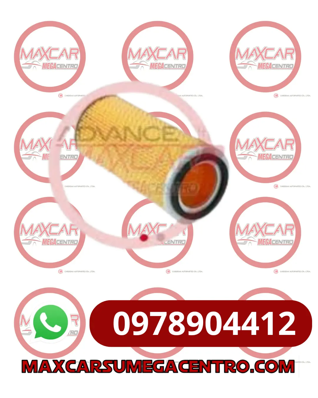 F.Aa5345 Filtro Aire Advance Hiace/Joylong/Kimg Long/Jimbey/Toy Hiace (Ca1328) 1