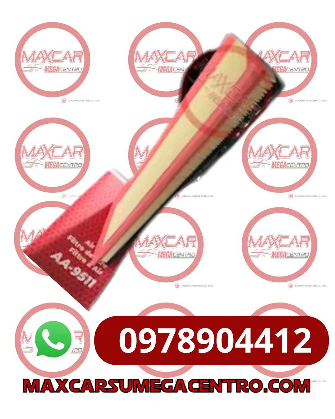 F.Aa9511 Filtro Aire Advance Ford Fiesta 02- Ecosport 1.6 (Mk2222) 1