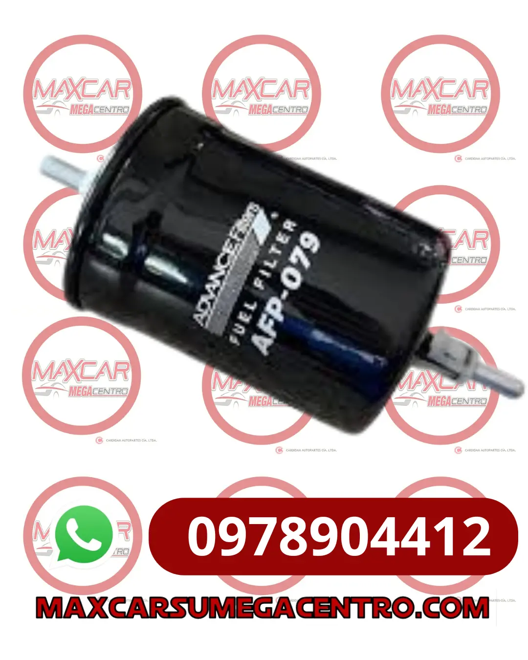 F.Afp079 Filtro Combustible Advance Chery Tiggo 2 Fulwin 2012 Vw Golf Jetta Skoda Octavia Glory 580 Jac S5 (Mf5870)(Alg2036) 1