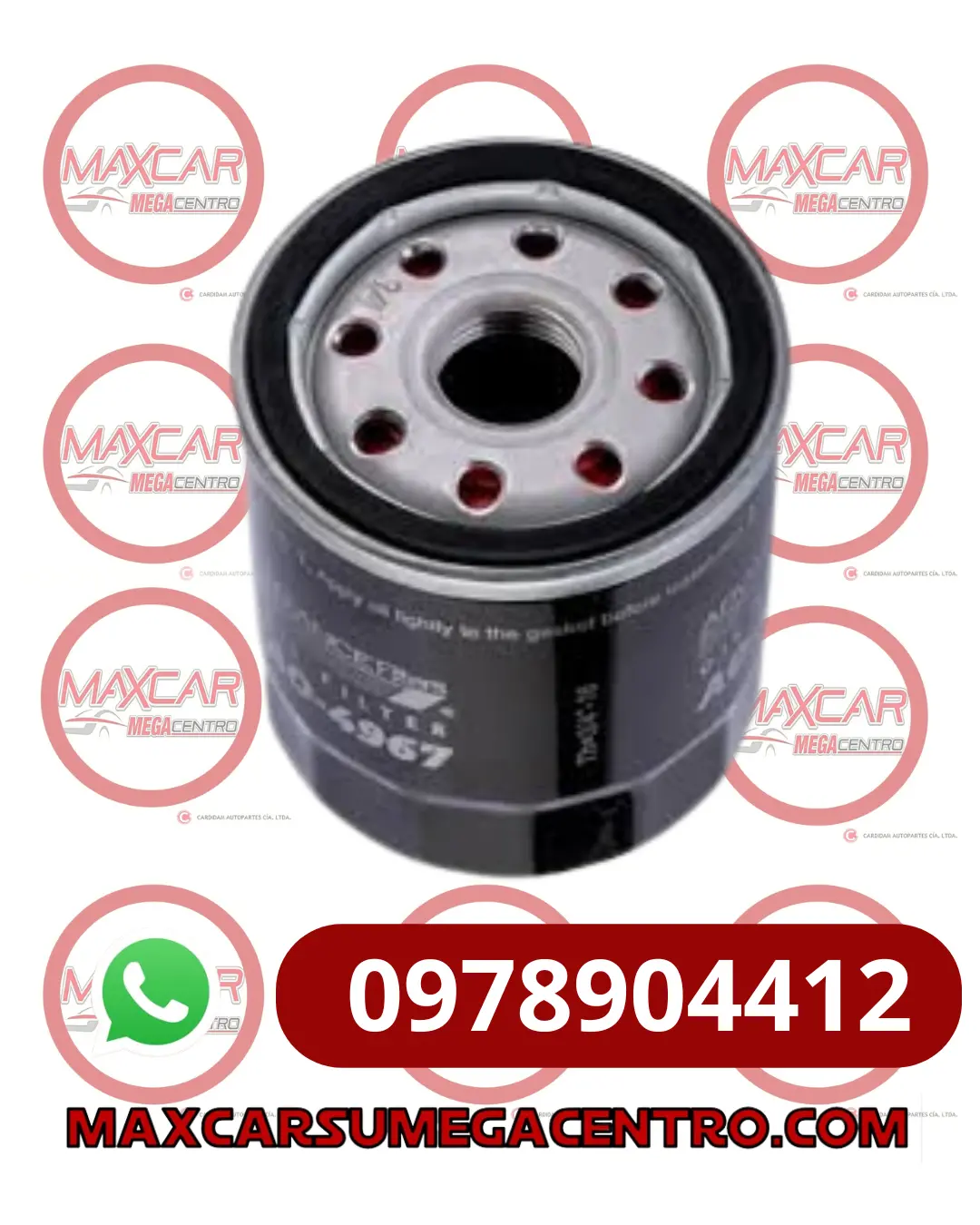 F.Ao4967 Filtro Aceite Advance Ao4967 Super Carry Corola Yaris Rav Terios (Ml-4967) (Ph2840) 1