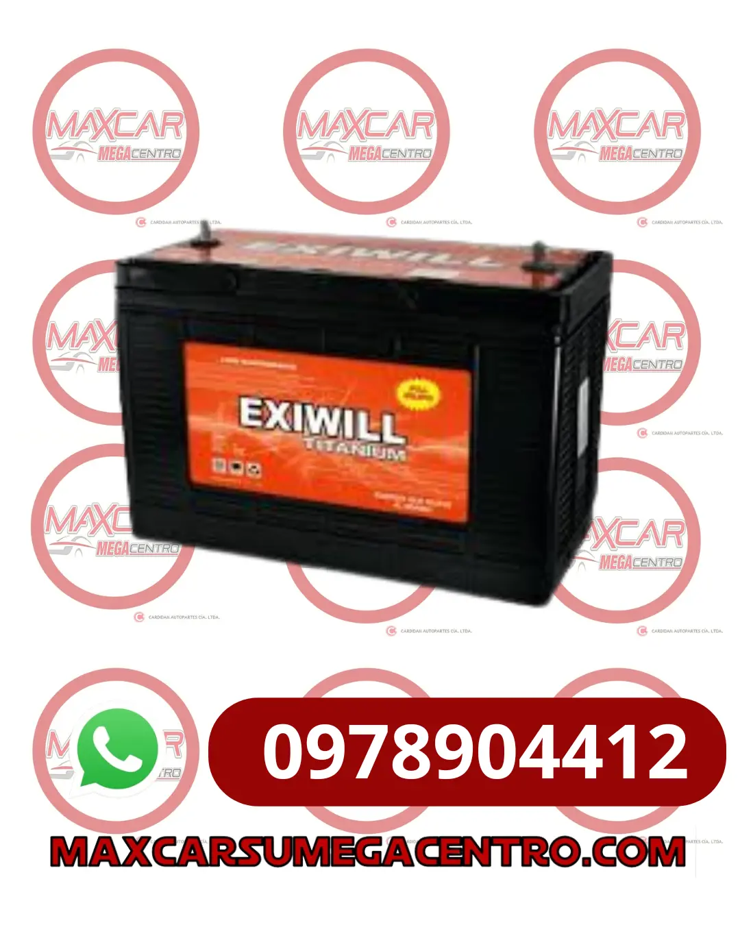 B.N200hd Bateria Exiwill 12V 210Ah 33P 1