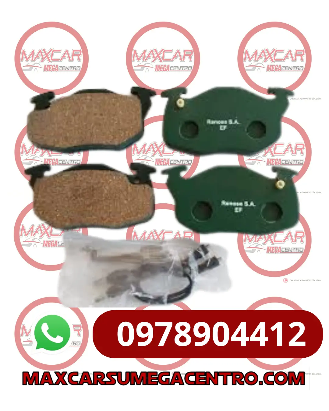 Pf.D371 Pastilla Freno Pos Frisson Twingo Megane/Clio Dongfeng C37 1