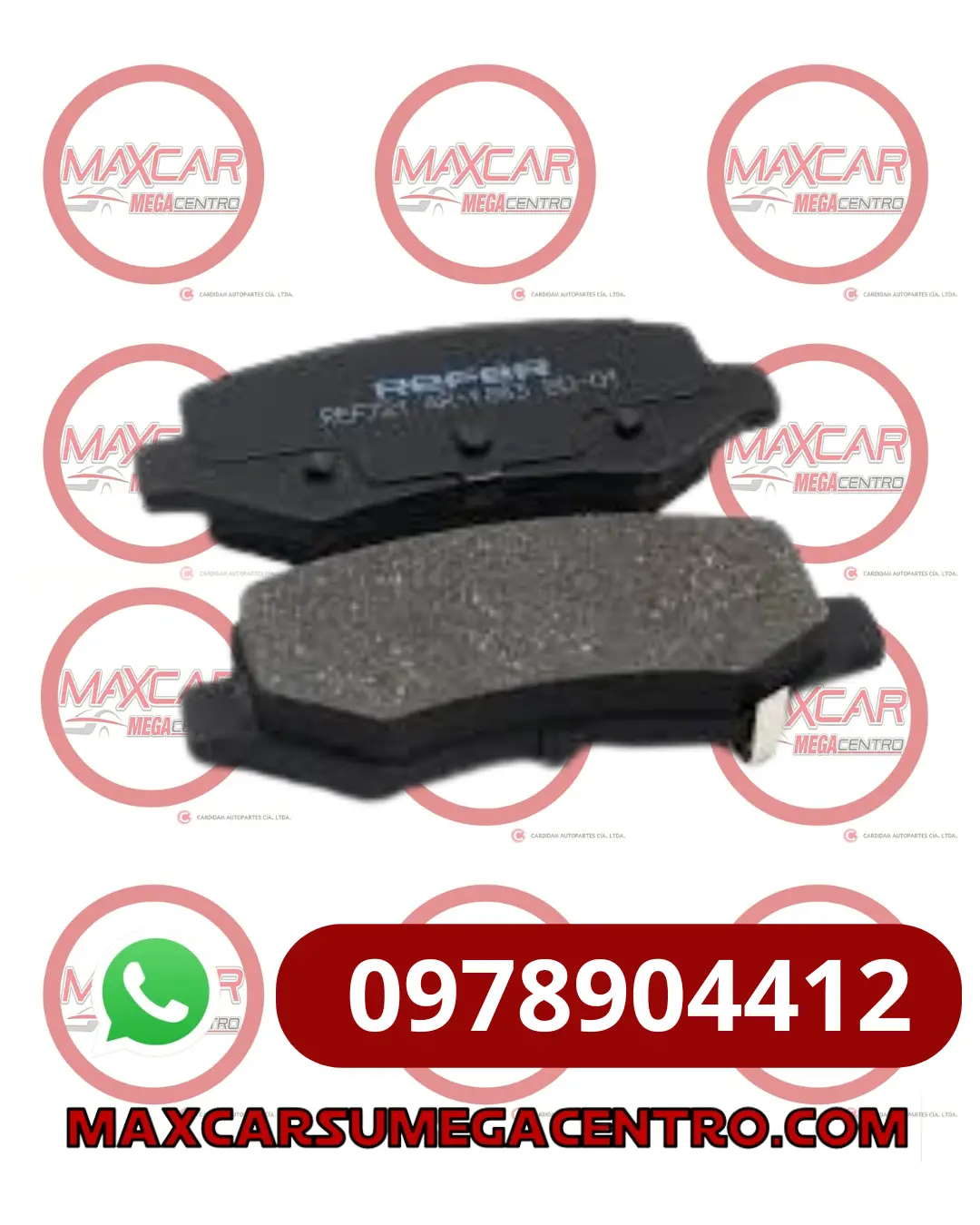 Pf.D1883 Pastilla Freno Pos Frisson Captiva 1.5 20-23 Dongfeng Faw R7 Groove 1