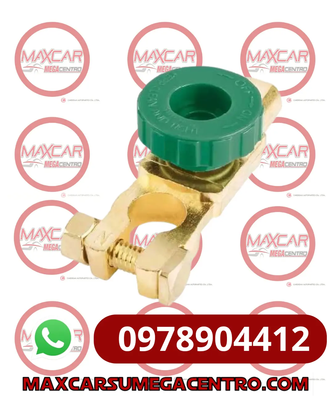Bor.458885 Borne P/Bateria C/Interruptor Cortaco Truper (Terminal P/Bateria C/Interruptor (Cortaco) 1