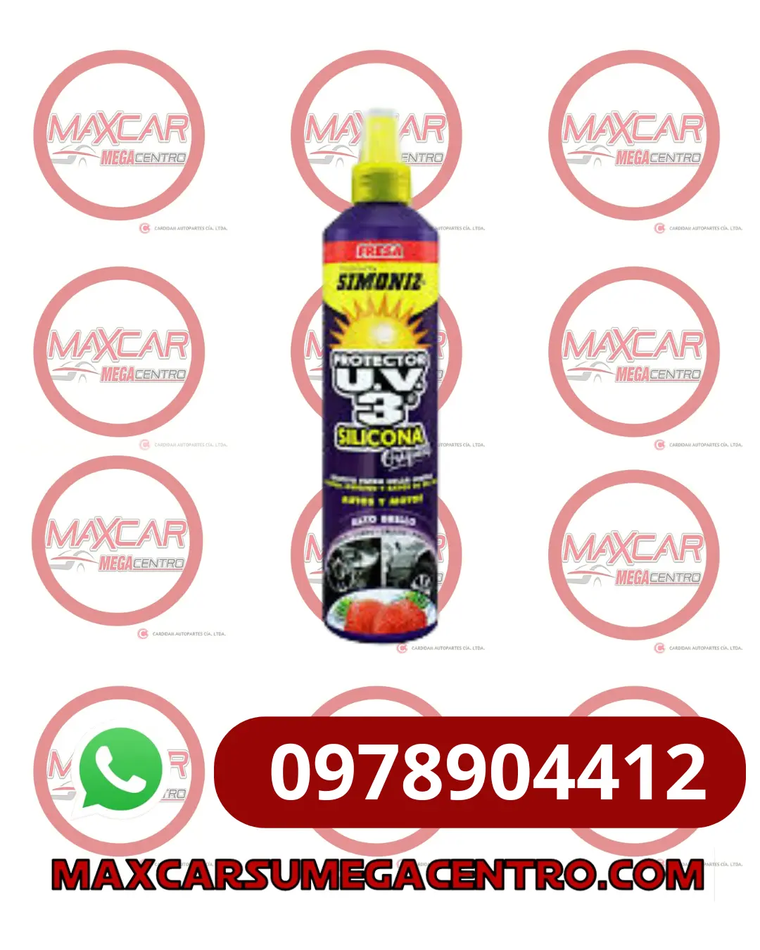 Lim.Sil Simoniz Armorall Uv3 Morado 1034/1256 300Ml 1