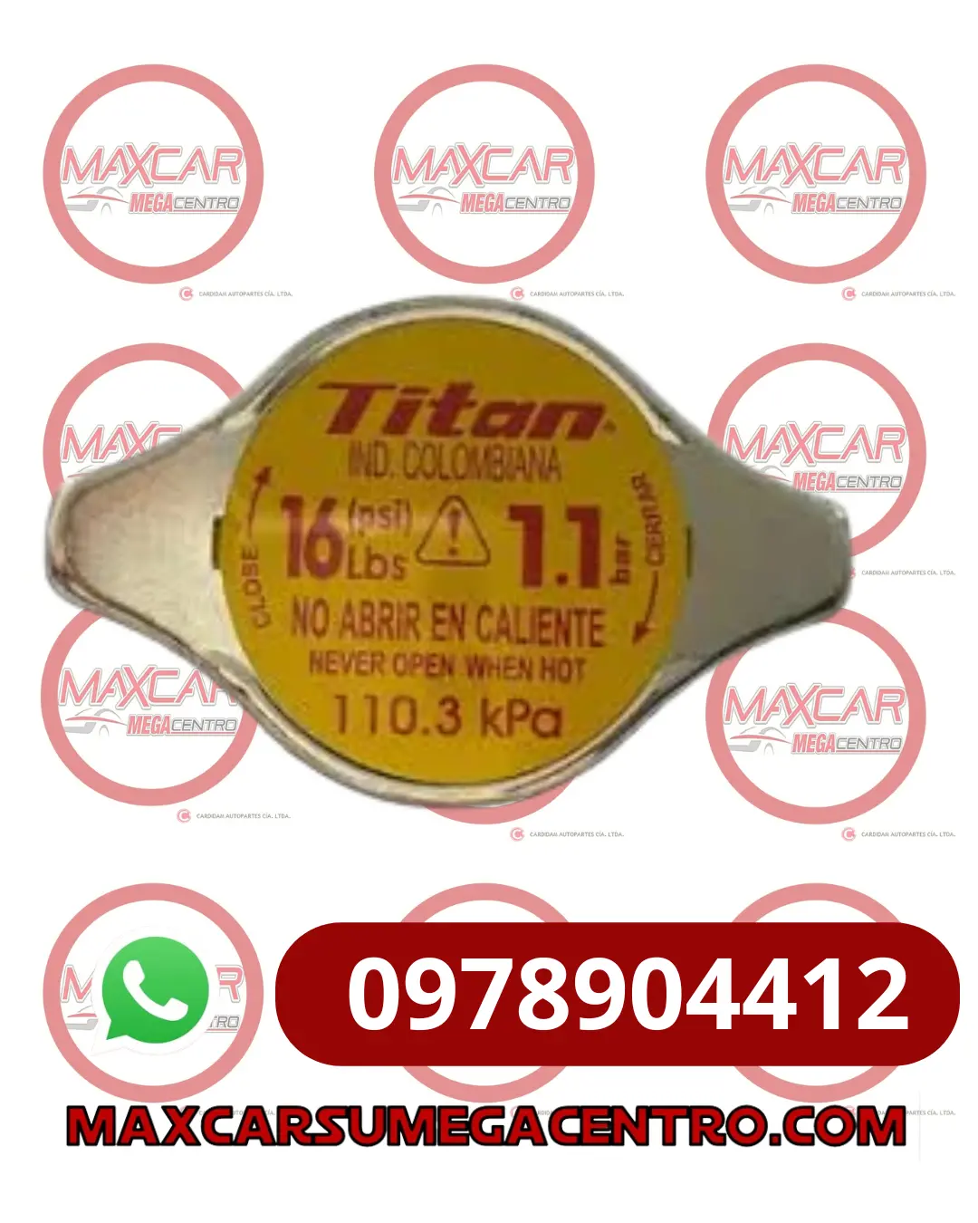 Tap.Tr42 Tapa Radiador Titan 16Lbs Espe 1