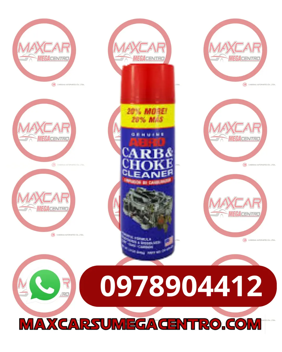 Lim.Lc Abro Spray Limpia Carburador Carburador 12Oz. Cc200 1