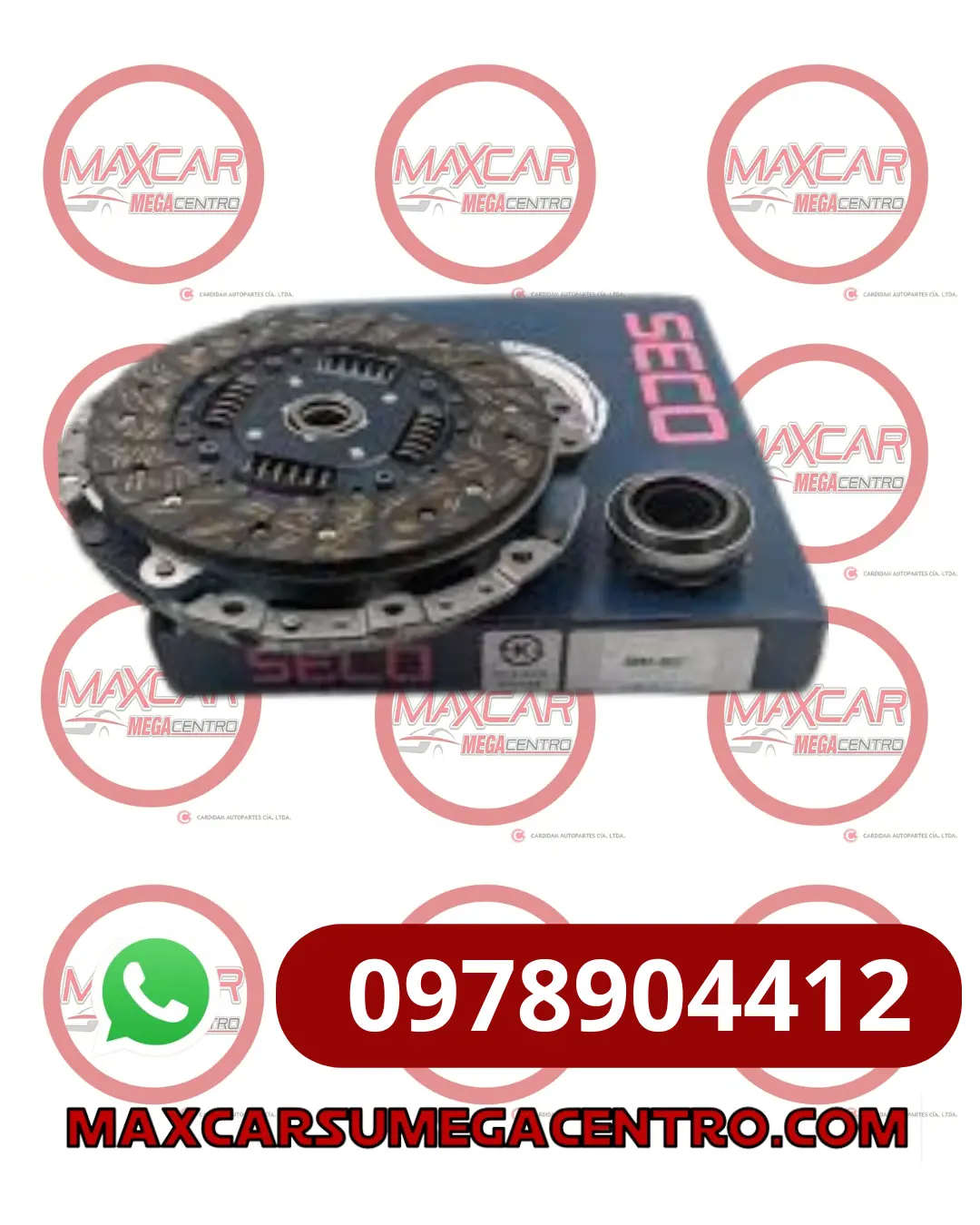 Ke.Dwk037 Kit Embrague Seco Skdw034 Spark 05- (Skdw242) 1
