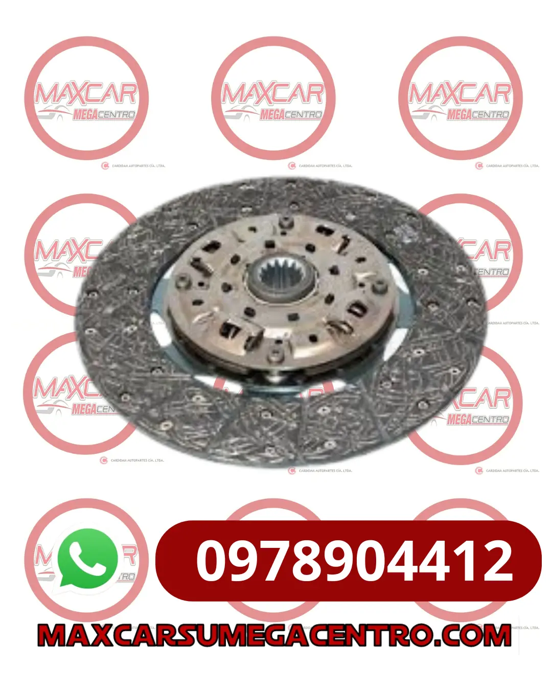De.Tyd135 Disco Embrague Daikin Hilux Vigo 2.7 (250X160x21x29.8) 1