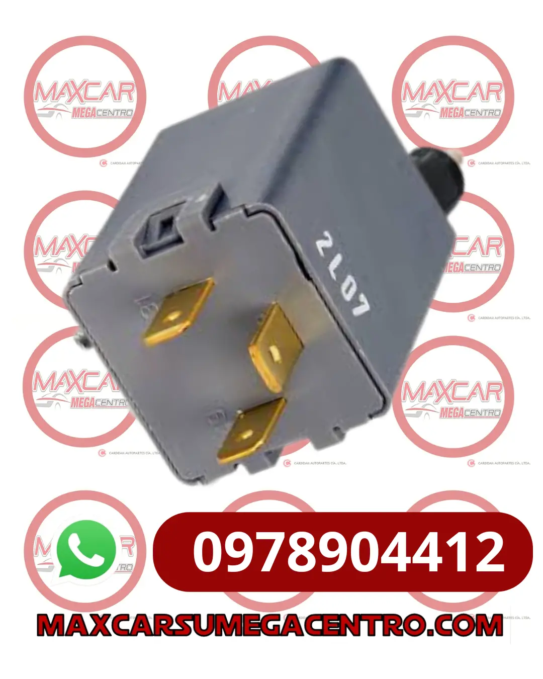 Fla.96312546 Flasher Dni 12V 3T Elect Dni1103/I1104 (Numeros) 1
