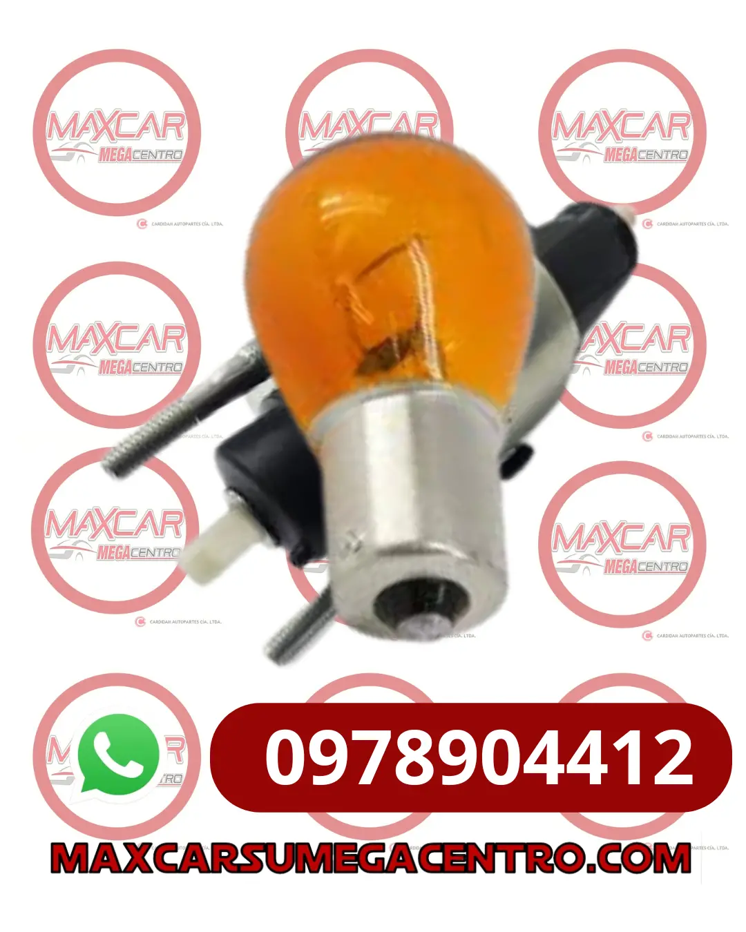 Far.1141 Foco Gauss 12V/1P 21W Amarillo P/Des Gl1056a 1