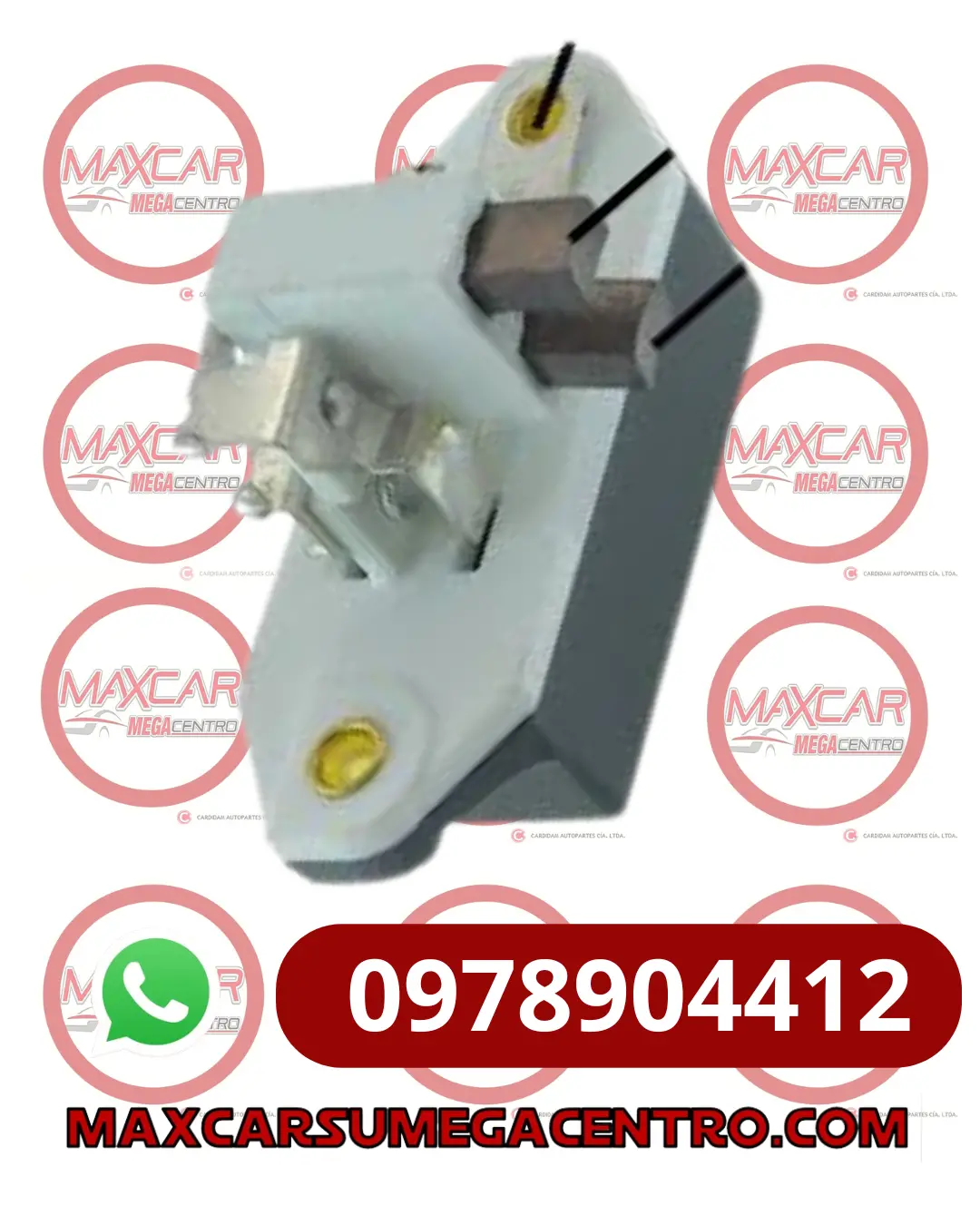 Reg.Ga027 Regulador Alternador Gauss Barquito Luv 2.3 Fiat Uno 12V 55A 1