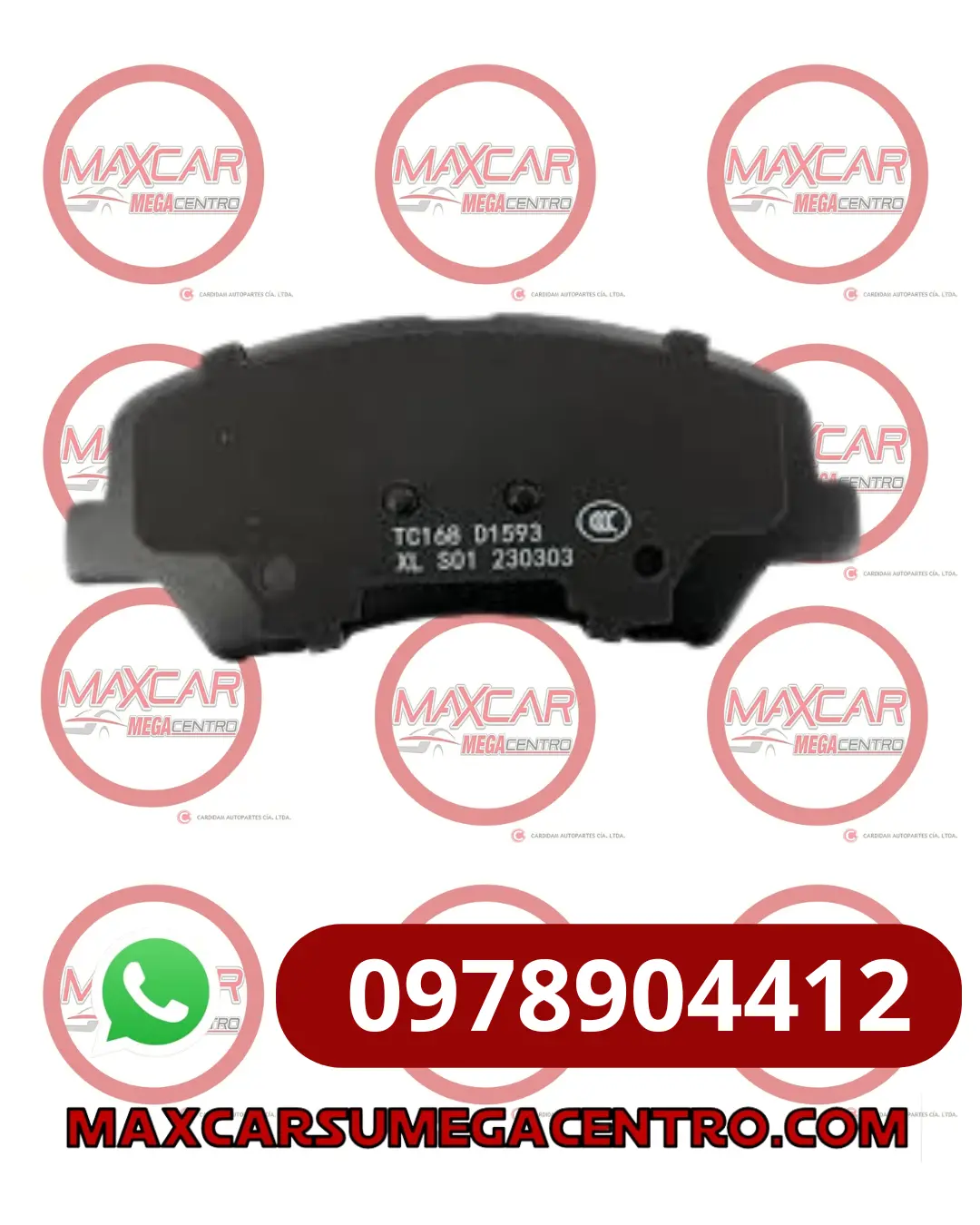 Pf.D1593 Pastilla Freno High Power New Accent/Kia Rio R 2012-/Elantra/Soluto (Hpbpa0003)(Dl2028) 1