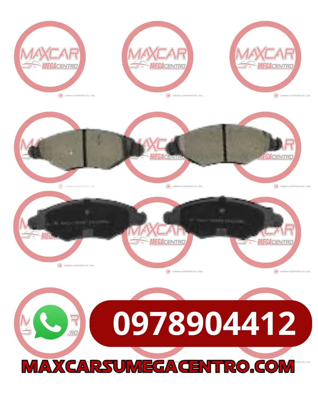 Pf.D1143 Pastilla Freno High Power Peugeot 206 1.4/Renault Kangoo (Hpbpa0123) 1