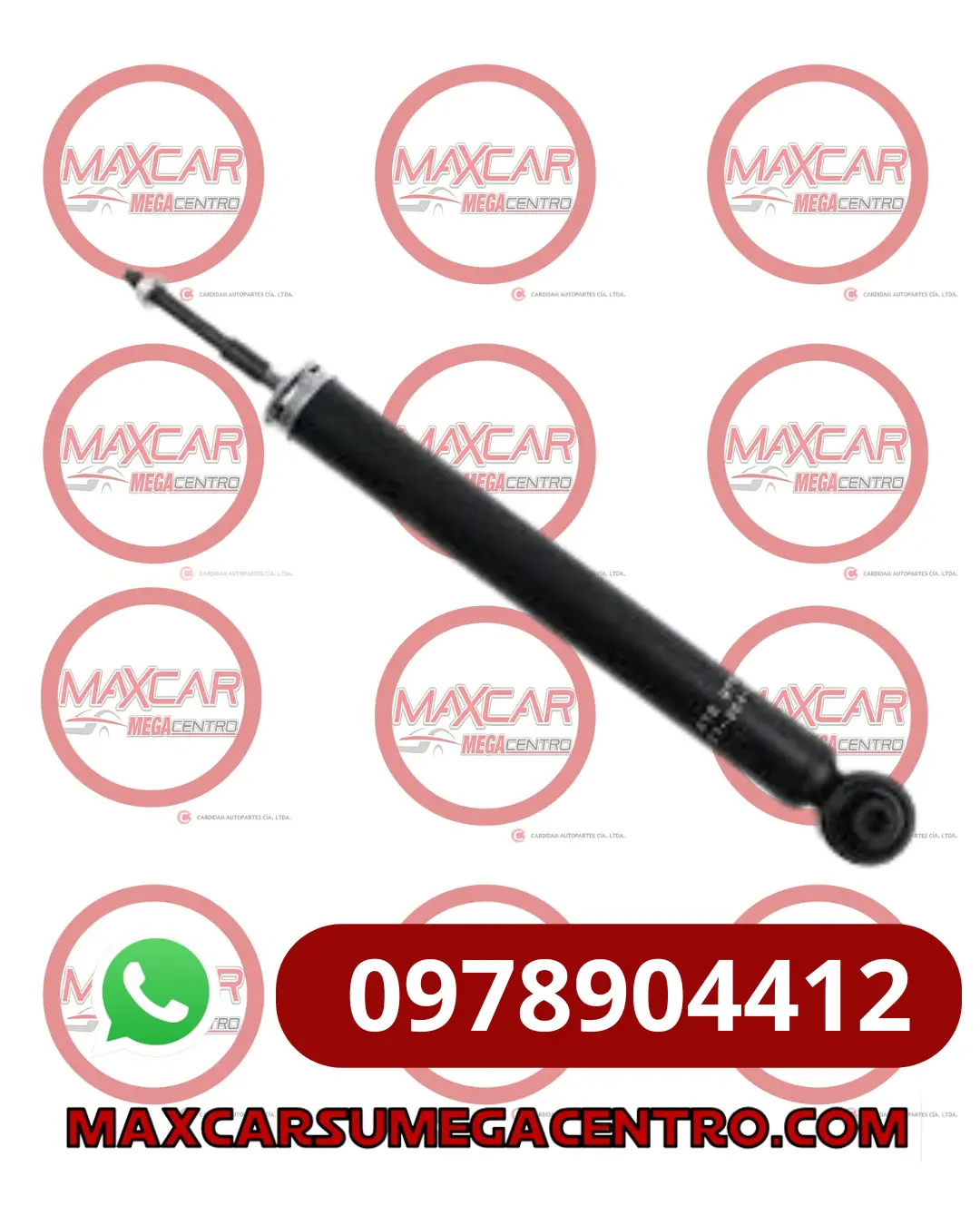 A.96494605 Amortiguador Pos Yvs Aveo Sail 1.4 I/O (Incluye Tapa Y Guardapolvo) 1