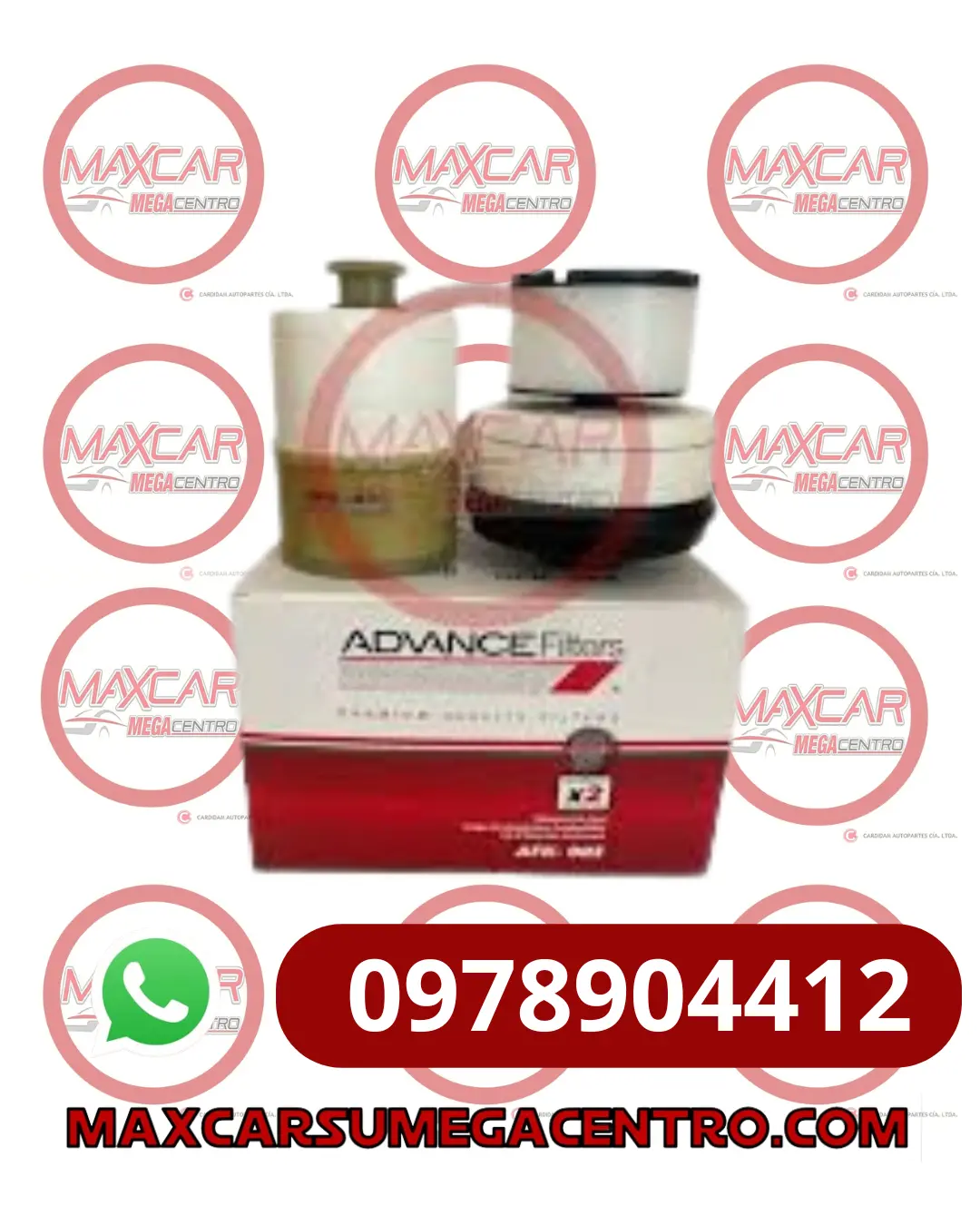 F.Afk003 Filtro Combustible Advance (Kit Afe550+Afe470) Hino Fc Gd 2022 1
