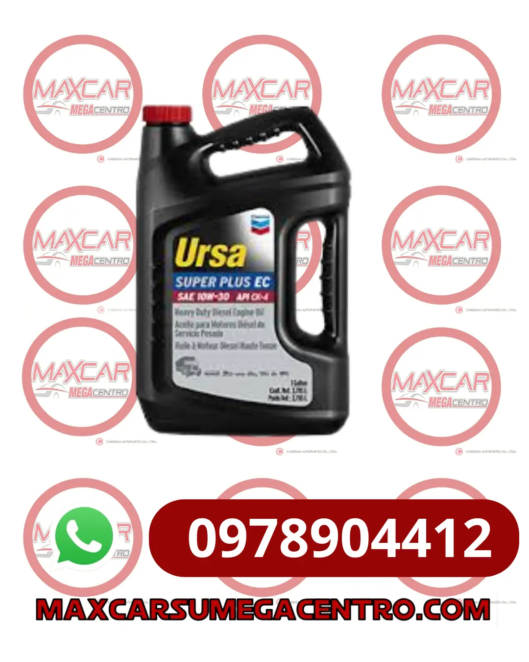 L.10W30 Ursa Galon Super Plus Synthetic Blend Ck4 1
