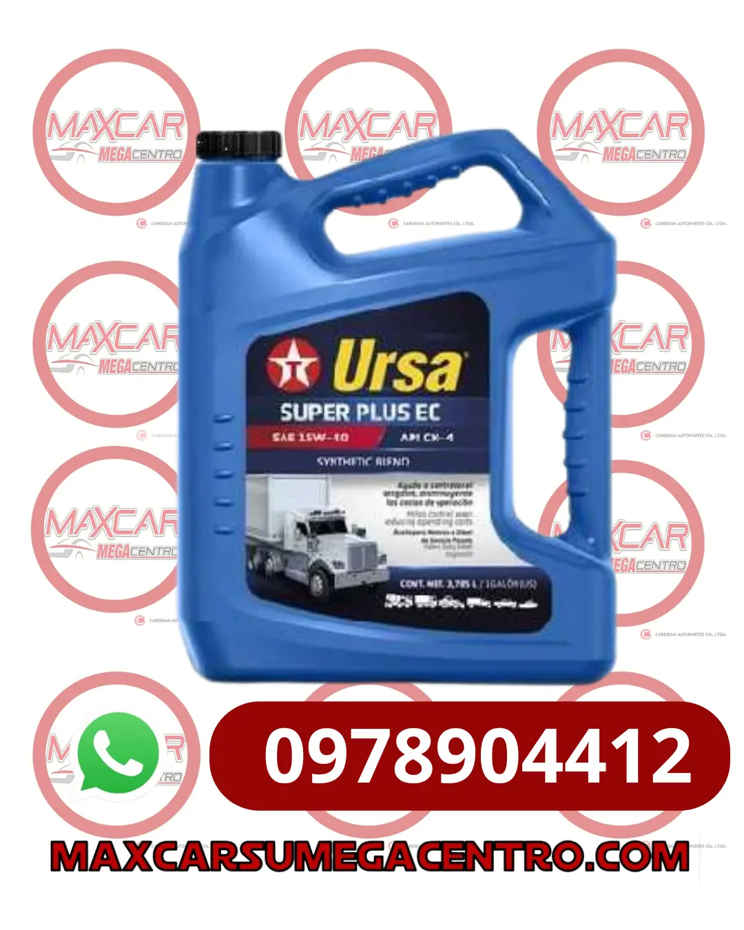 L.15W40 Ursa Galon Ck4 Semi Sintetico 1