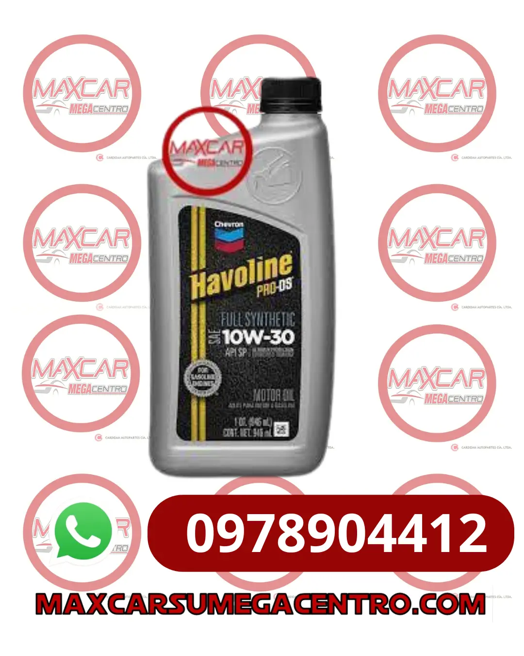L.10W30 Havoline 1/4 Full Synthetic 1