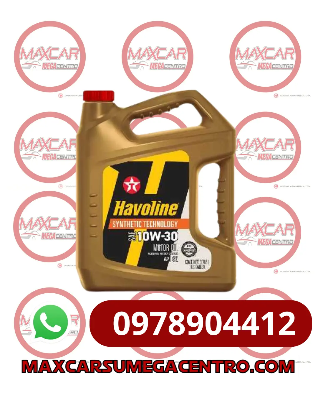 L.10W30 Havoline Galon Synthetic Blend 1