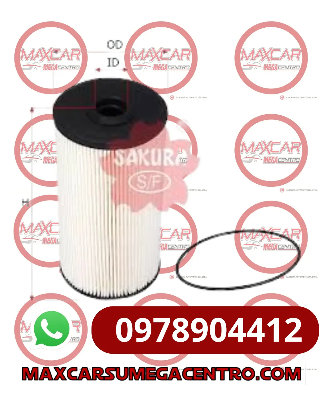 F.Afe15130 Filtro Combustible Shogun Ef15130 Frr Fsr Ftr Fvr 12-15 1