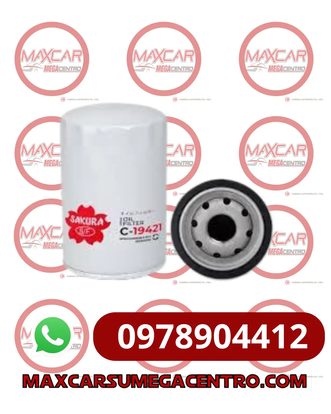 F.Ao500 Filtro Aceite Advance Ford F150 3.7 Jeep Cherokee Liberty 3,7 (Ml61759) M22 1
