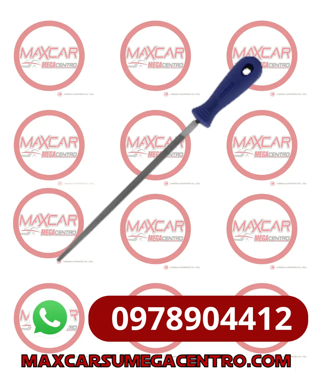 Lima Redonda 10" Gruesa Mintcraft 1