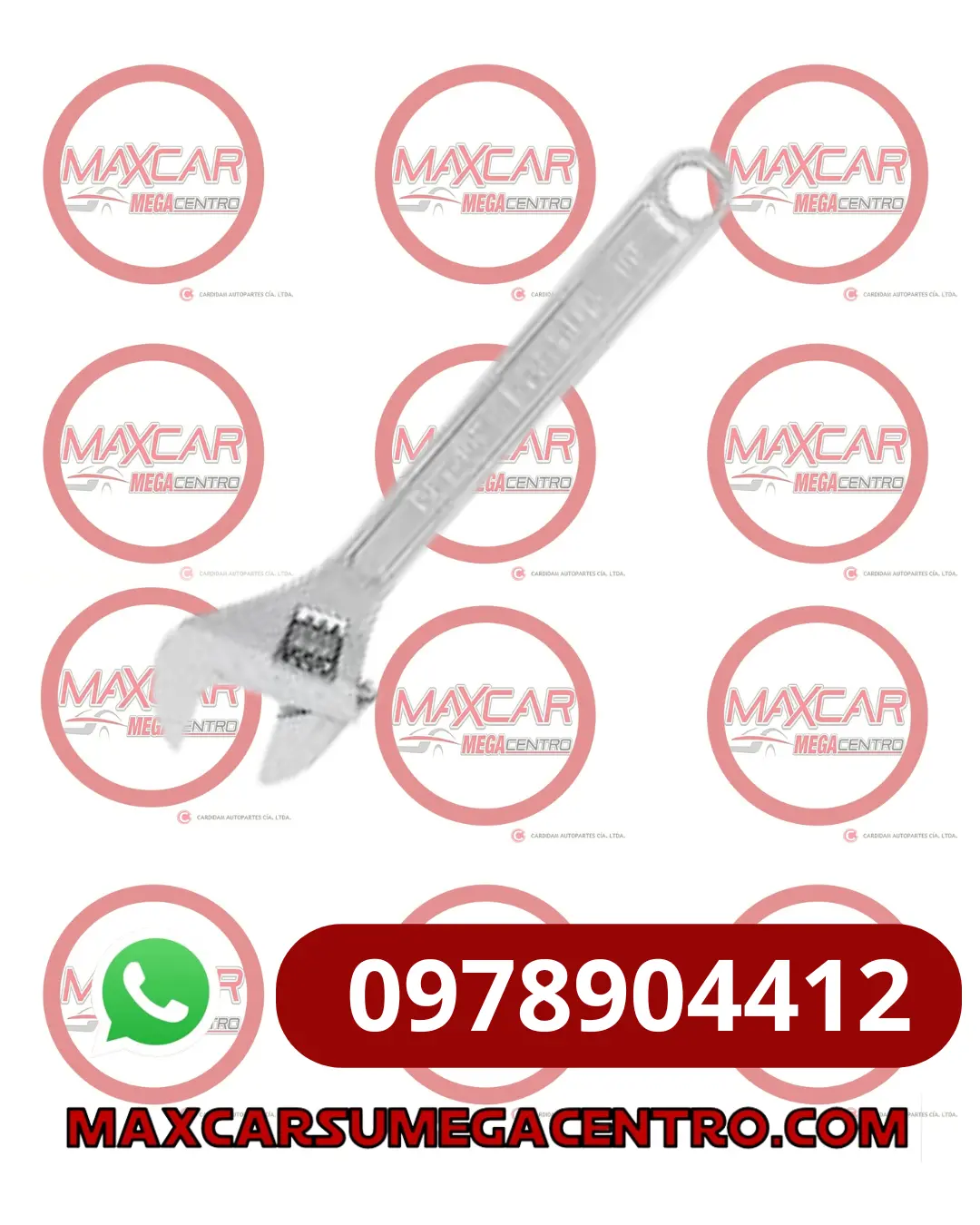 Llave Ajustable Francesa Pretul 10 Cromada (672815) 1