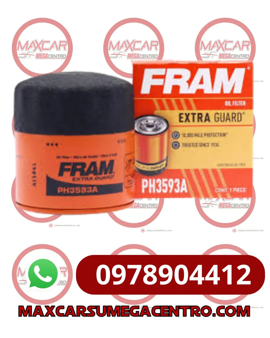 F.Ph3593 Filtro Aceite Fram Ph9688 (Ph3593a) Changan Hunter 2 22 1