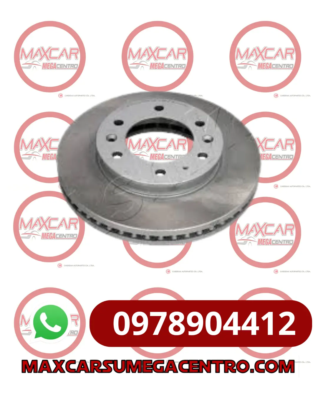 Df.Ab311125ac Disco Freno Del Strong Ab311125ac Mz Bt50 New 3.2 Ford Ranger 3.2 19- Hpv 1