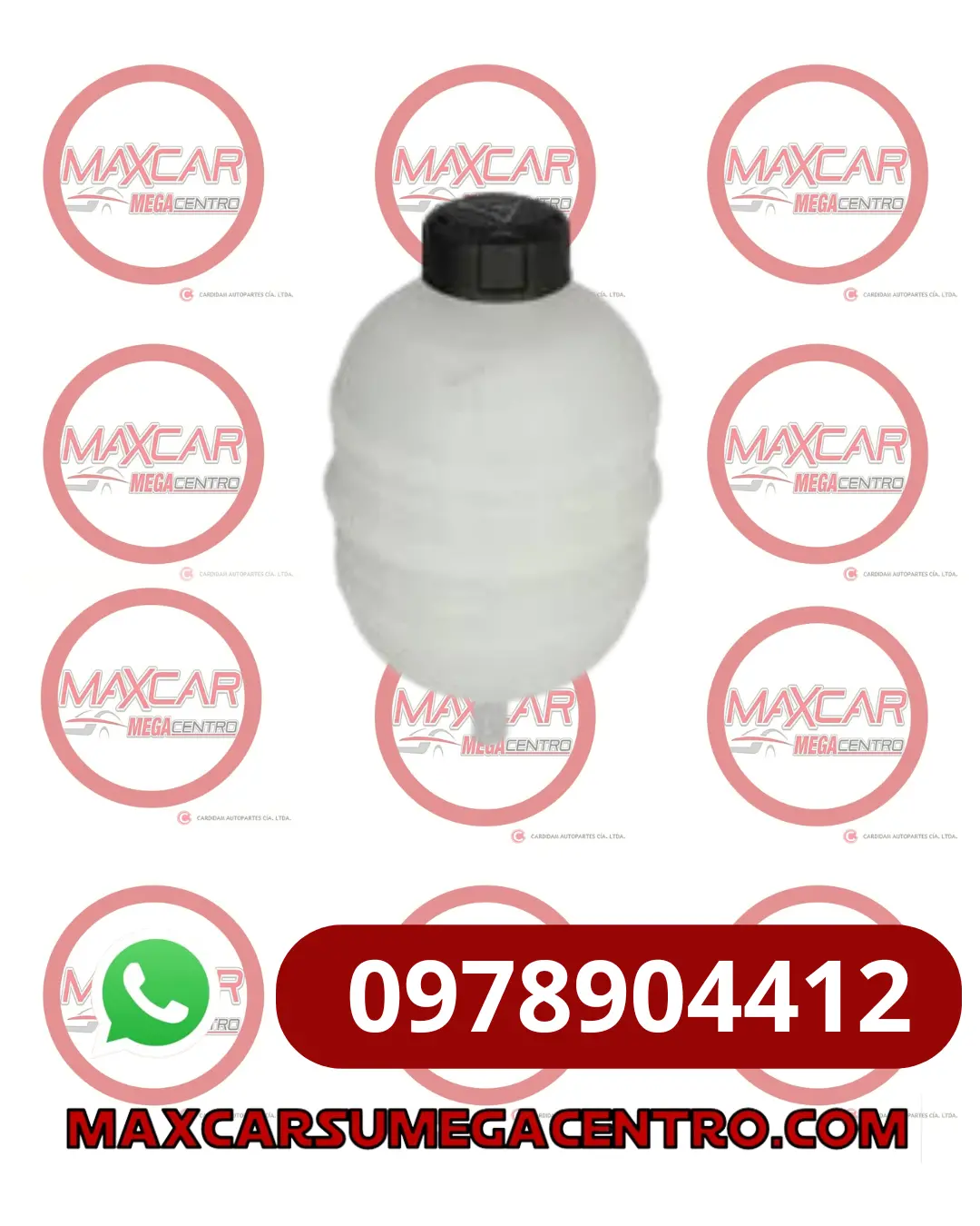 Res.132311 Reservorio Radiador Iridium Peugeot 206/207 98-12 (Con Tapa) 1