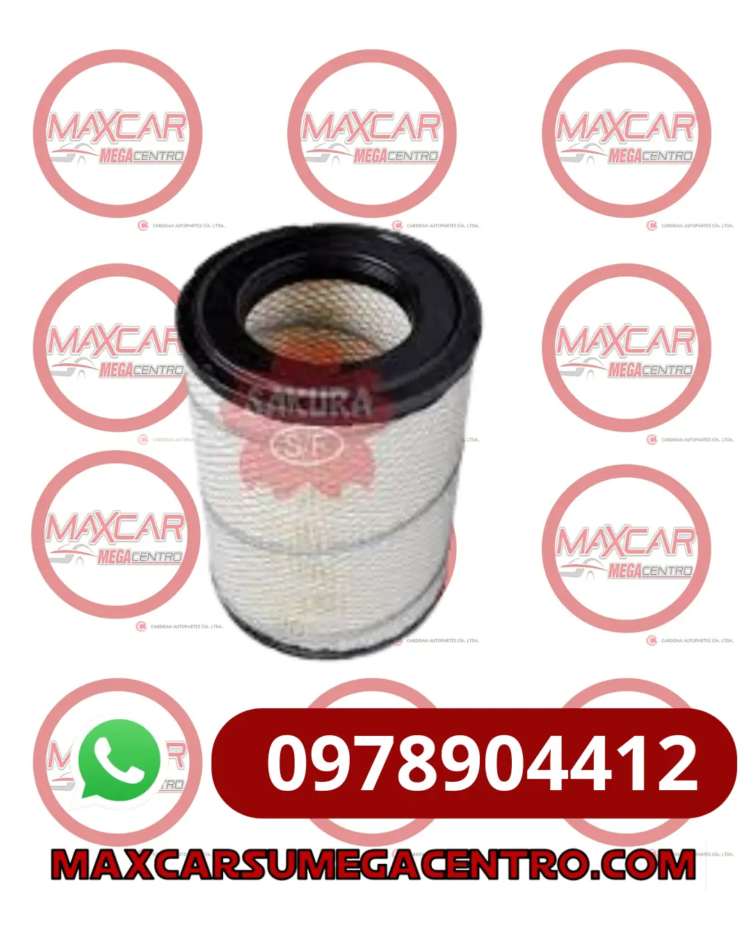 F.A5020 Filtro Aire Sakura Kodiak Primario (Af4878 Laf1878) 1
