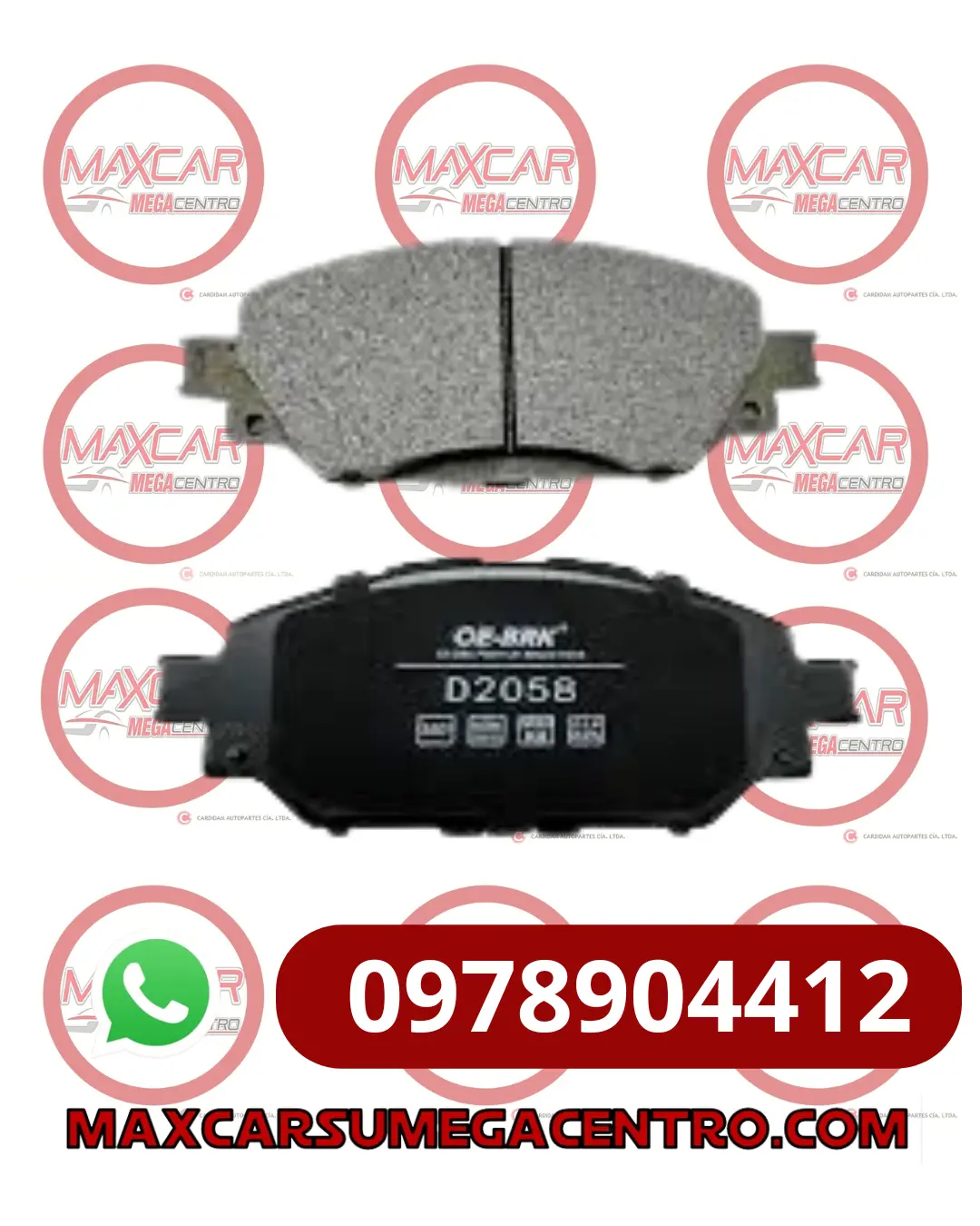 Pf.D2058 Pastilla Freno High Power Hilux Gas 2019- 1