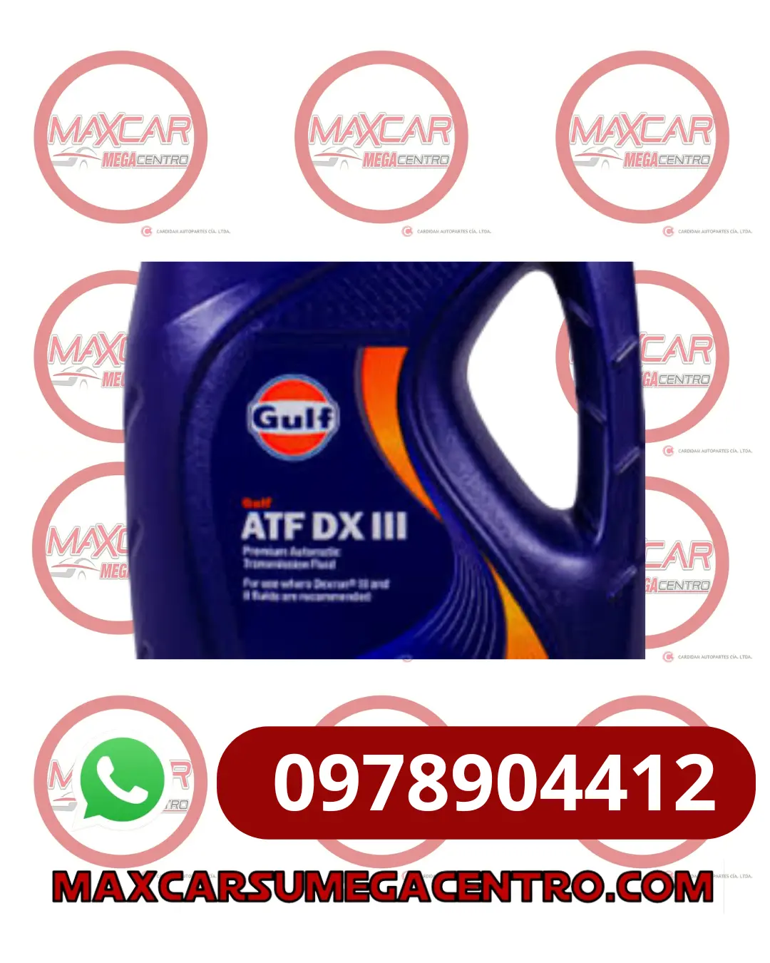 L.Atf Gulf Caneca 5Ga Mp Atf Dexron Iii 1