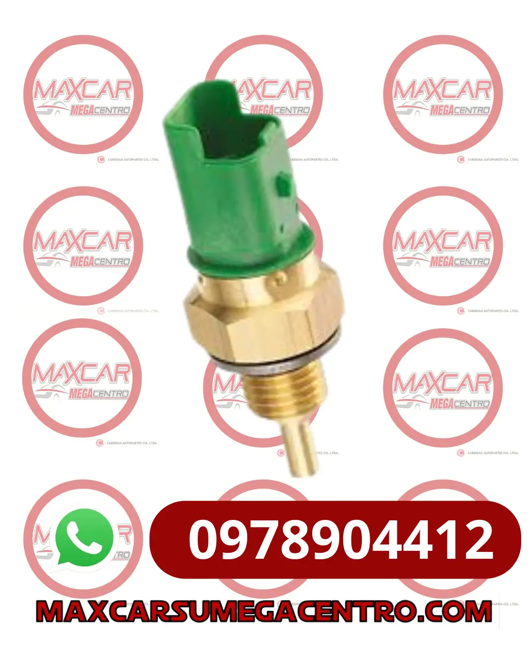 Tt.0986280404 Trompo Temperatura Bosch Citroen C3 C4 Elysee Peugeot 206 207 306 307 1