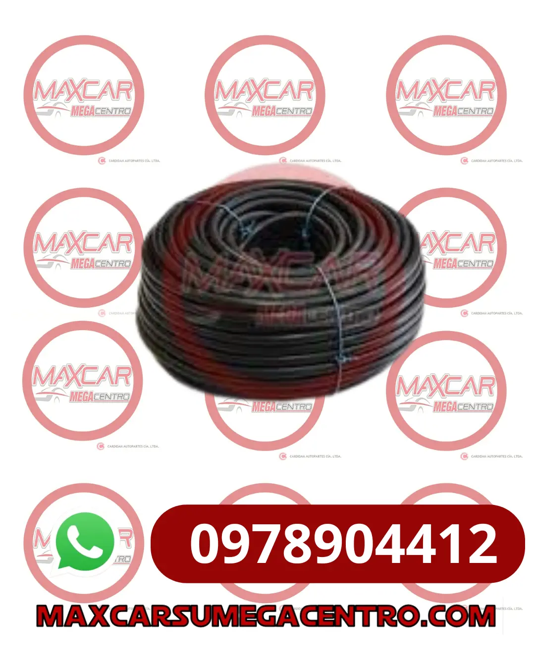 Man.3/8 Manguera Lona 3/8 C/Metro (7093-38200M) 1