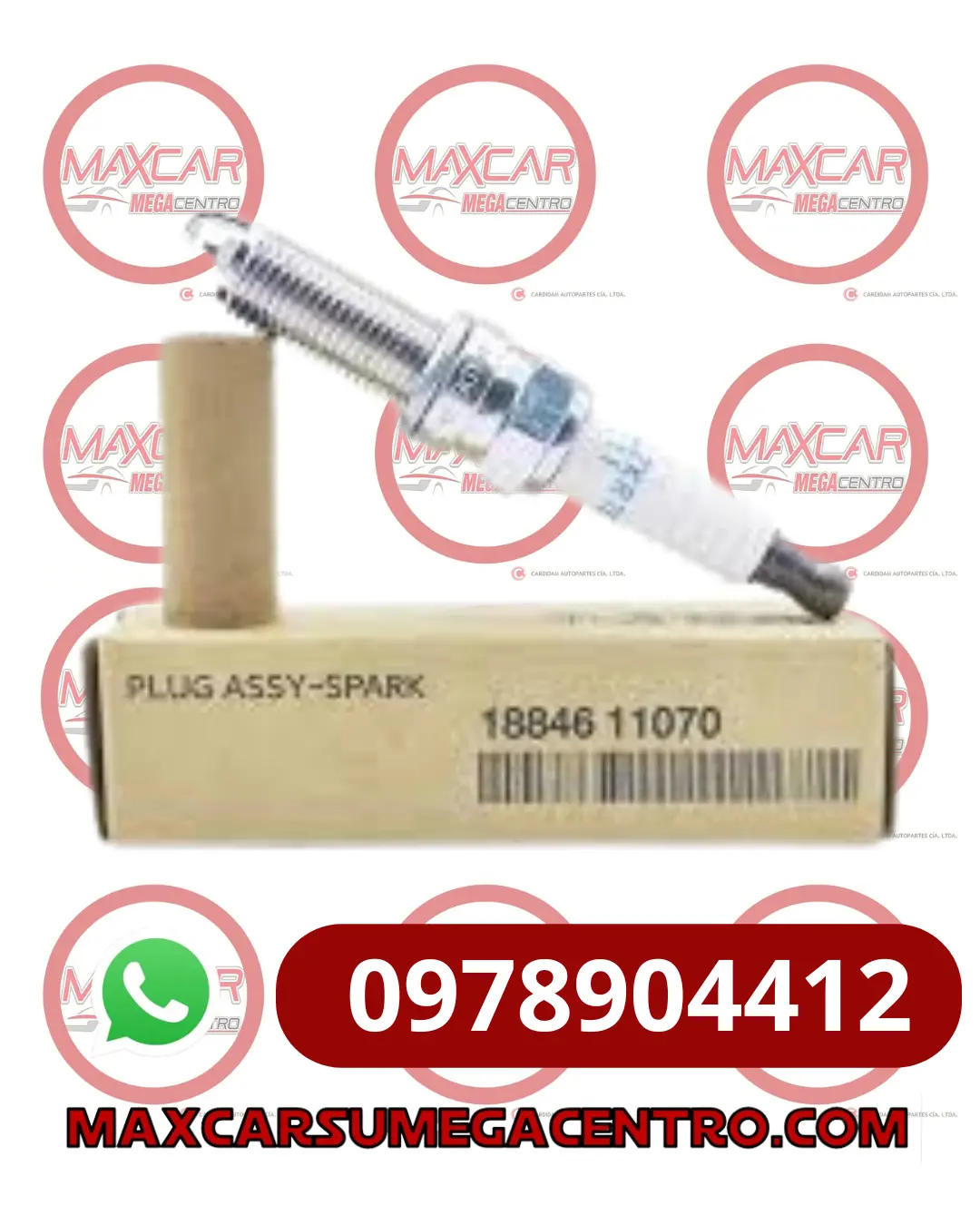Buj.Silzkr7b Bujia Mobis 18846-11070 Iridium Hy/Tucson Ix/Accent 1