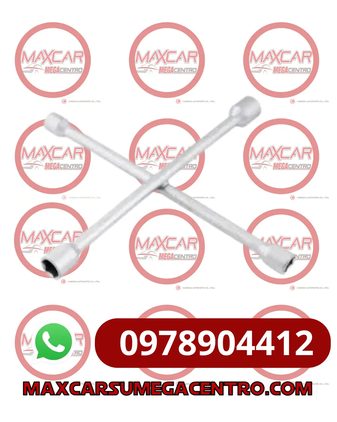 Ll.Crz Llave Rueda Cruz Steeltolls 17X19x21x23 2159 1