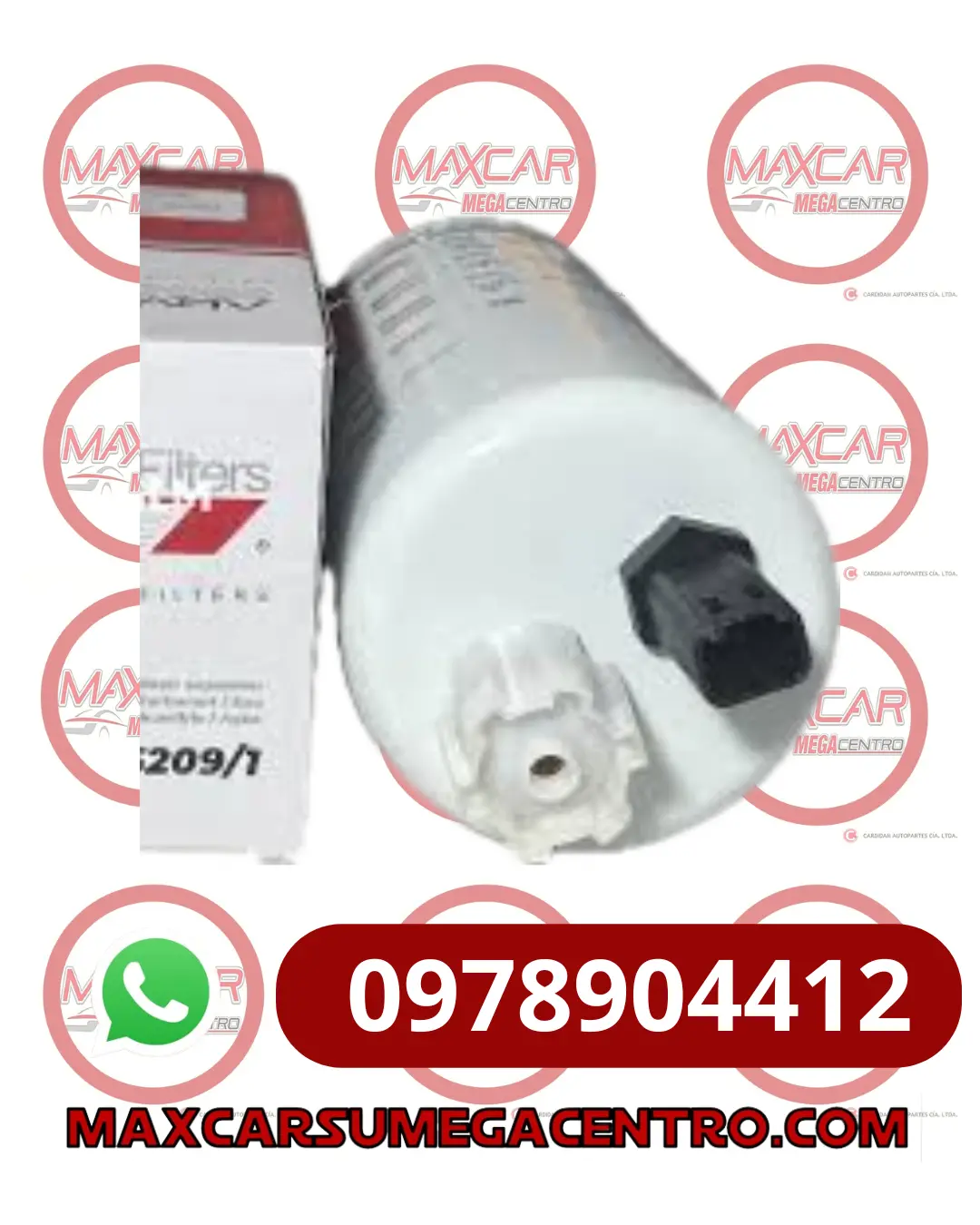 F.Afs36209/1 Filtro Combustible Advance Foton Cummins Isf2.8 Fh21087 Housing Foton Toano Aumark Bj1065 2.8, Joylonh H3 2.8 Toano 1
