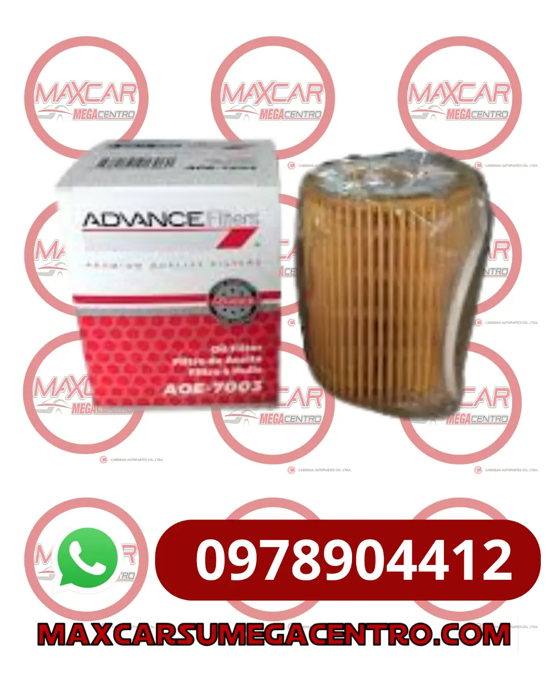 F.Aoe7003 Filtro Aceite Advance Faw Sirius R7 Bmw 316I 320I 1012015-26L 1