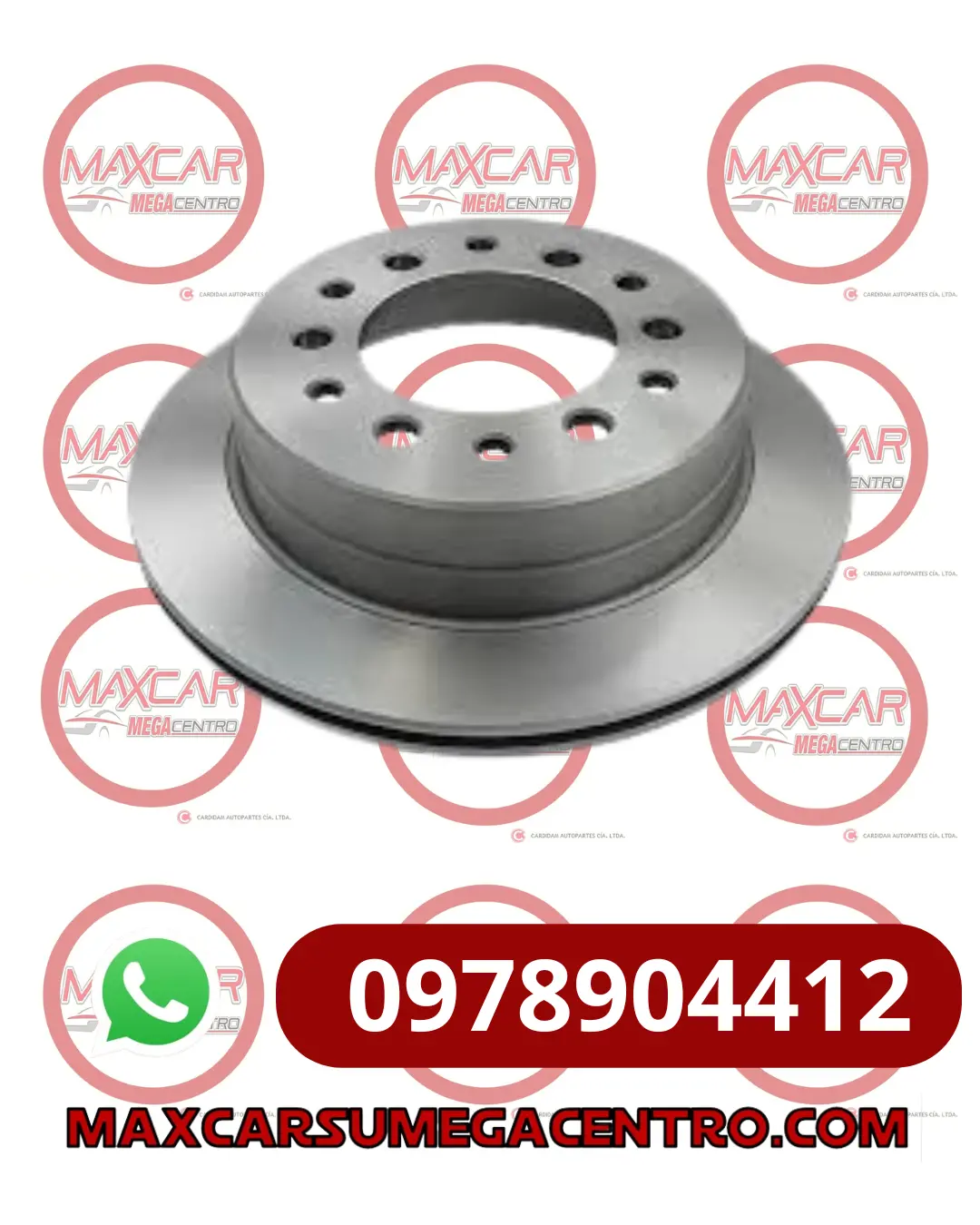 Df.Hf512a Disco Freno Hipper Toy Fortuner 2.7 4X4 17-24 (V-D) 1