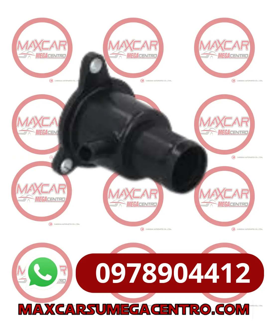 Ter.7700866387 Termostato Completo Thompson Vt438.89 Logan 8V 16V Sandero 8V Stepway 1
