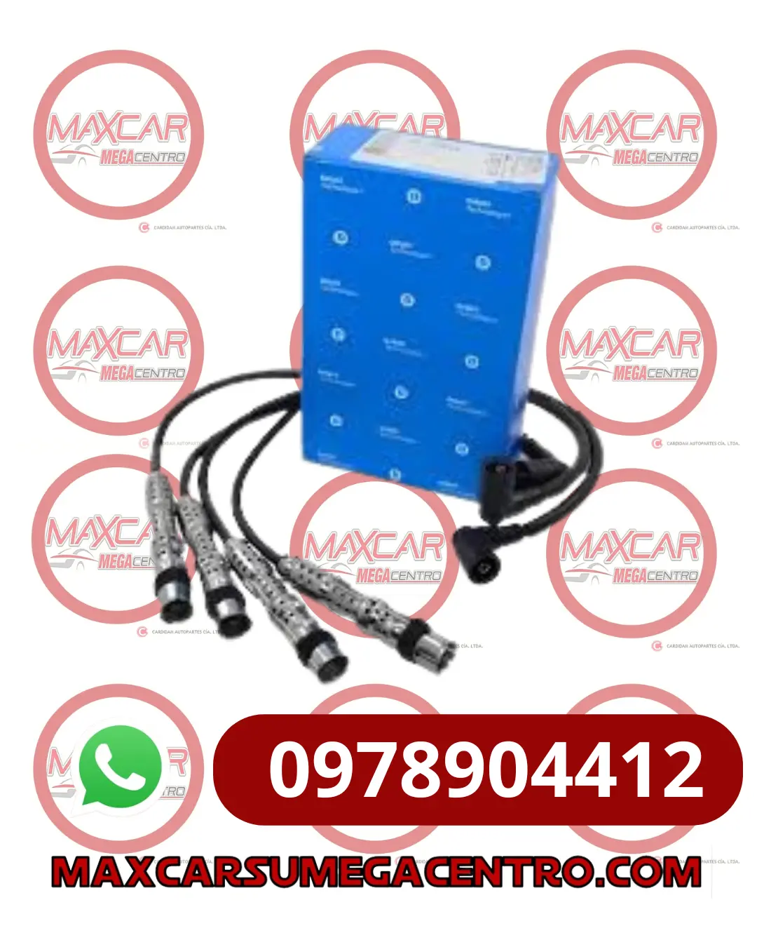 Cb.10554 Cable Bujias Delphi Vw Gol/Golf/Polo 1