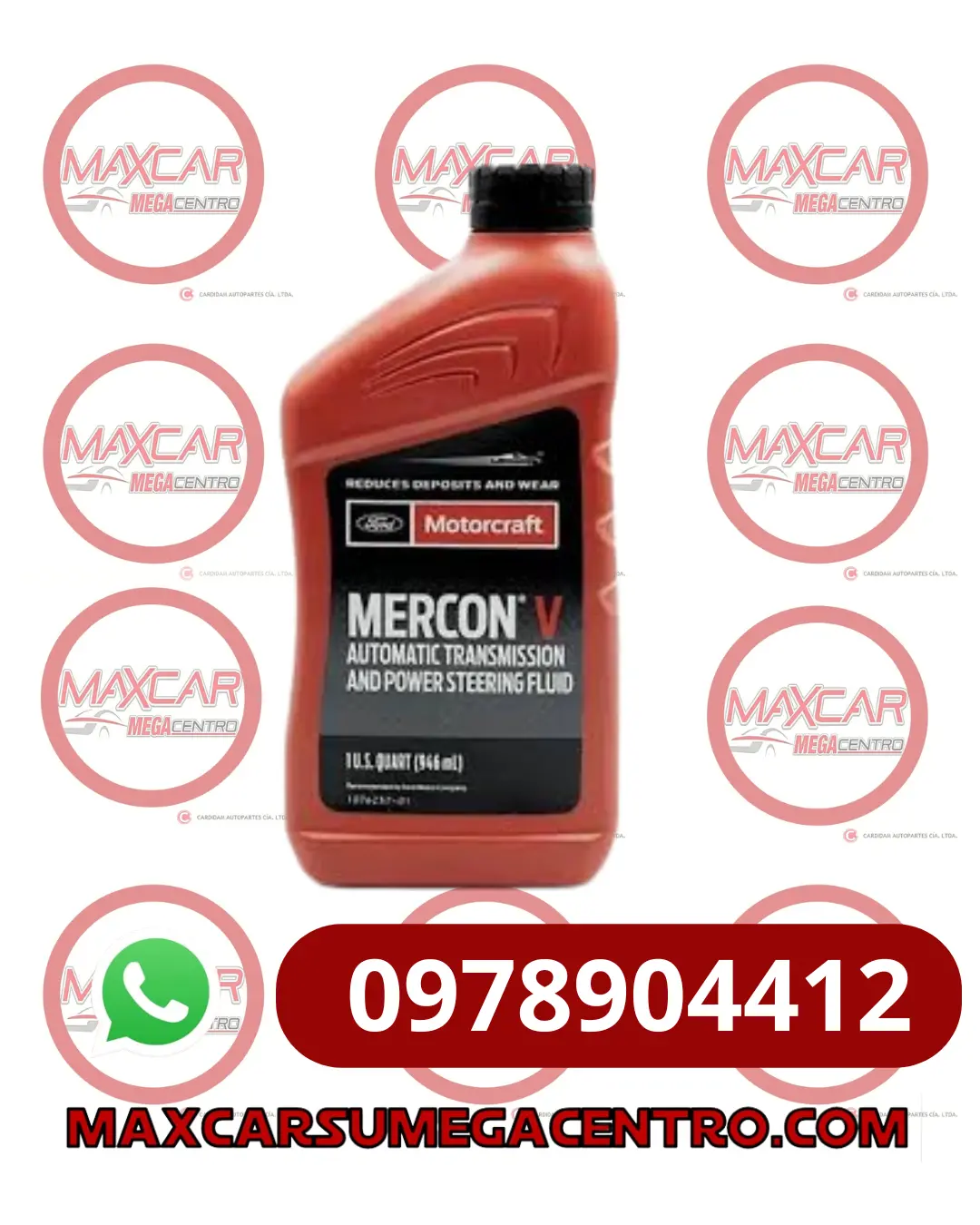 L.Atf Motorcraft 1/4 Mercon V Ford 1