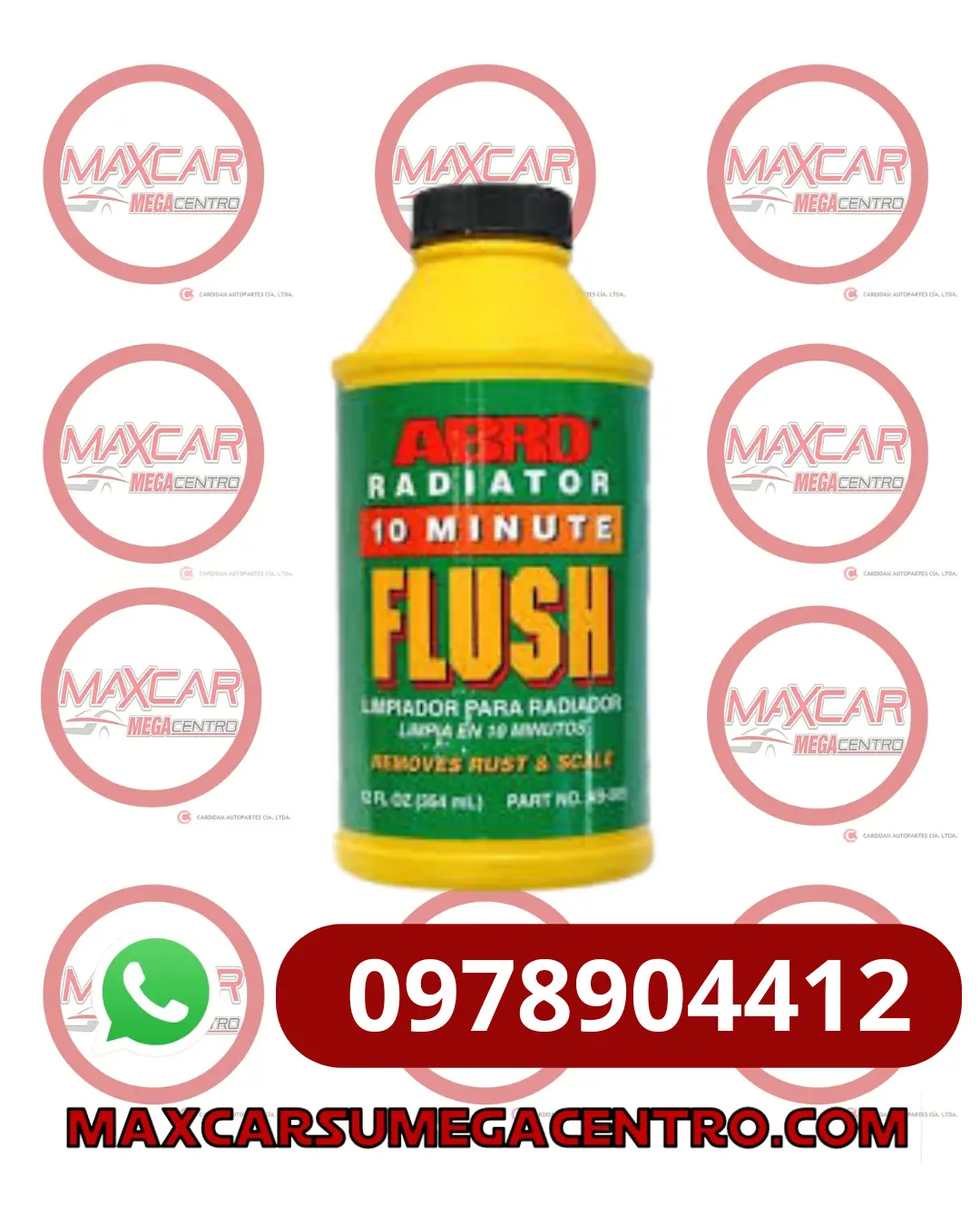 Ad.Lflu Abro Limpiador Flush Radiador 12Onz 1