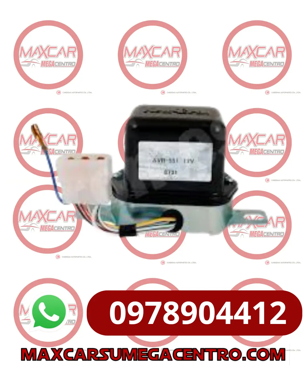 Reg.Avr551 Regulador Voltaje New Era Toyota 12V 1